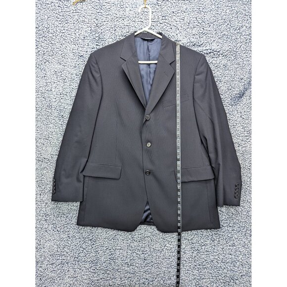 NWT VTG Brooks Brothers Blazer Mens 40R 100% Wool 3 Button USA Made Pinstripe - Picture 10 of 13